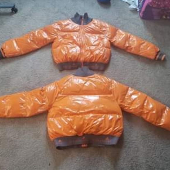 Adidas Stella McCartney down filled bomber jackets - Picture 2 of 2